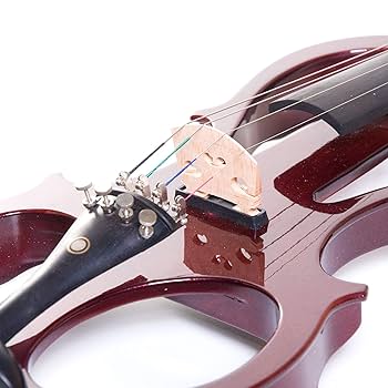（S.R）　cecilio セシリオ　エレキバイオリン Amazon.com: Cecilio Silent Electric Solid Wood Violin Kit